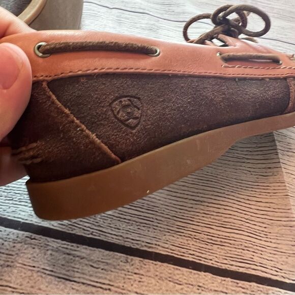 Ariat Yuma Lace Oxford Loafers size 9.5 - Picture 6 of 7